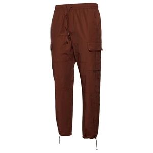 CSG Men's Light Weight Brown Cargo Pants With Drawstring And Ankle Cinch Size Sm